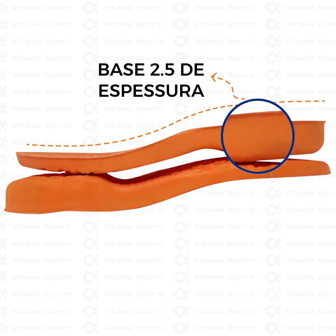 KIT 2 Palmilhas Ortopédicas para Fascite Plantar, Esporão e Pé Chato