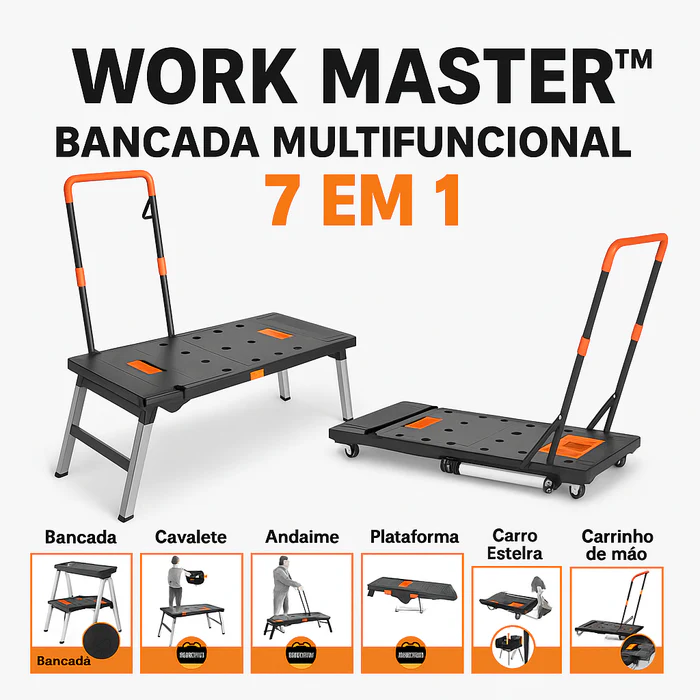 Bancada Multifuncional 7 em 1