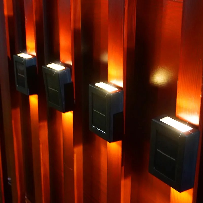 LED Luminária Solar Parede Iluminação Externa
