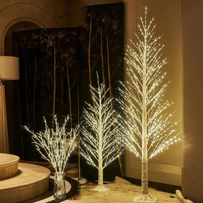 Árvore Iluminada Birch LED – Três Tamanhos • Decore com Luz, Charme e Sofisticação