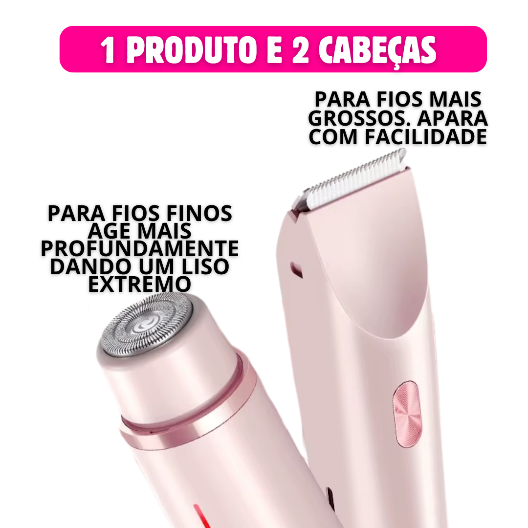 Duo Liso Pro - Depilador Indolor a Prova d'água