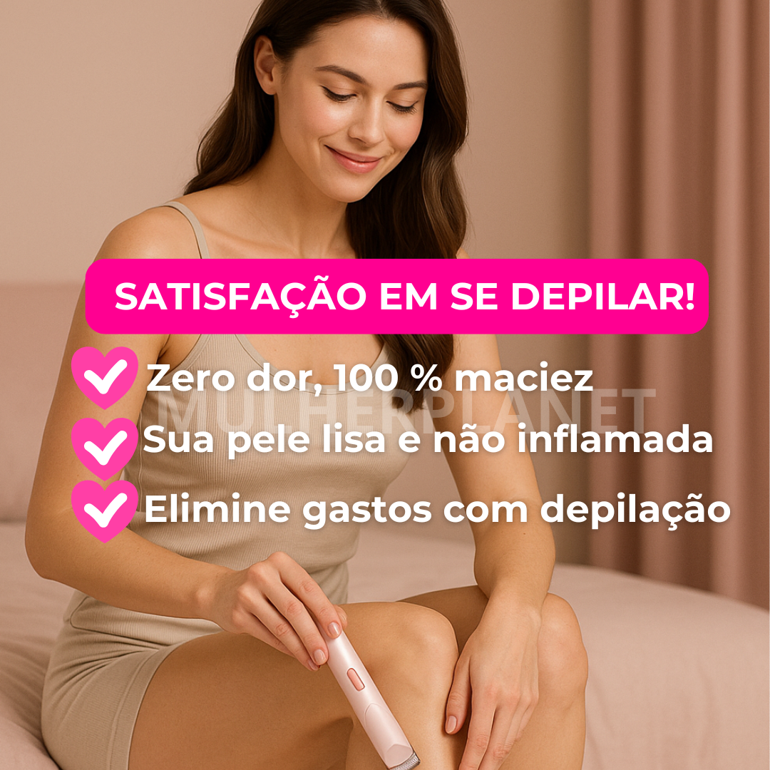 Duo Liso Pro - Depilador Indolor a Prova d'água