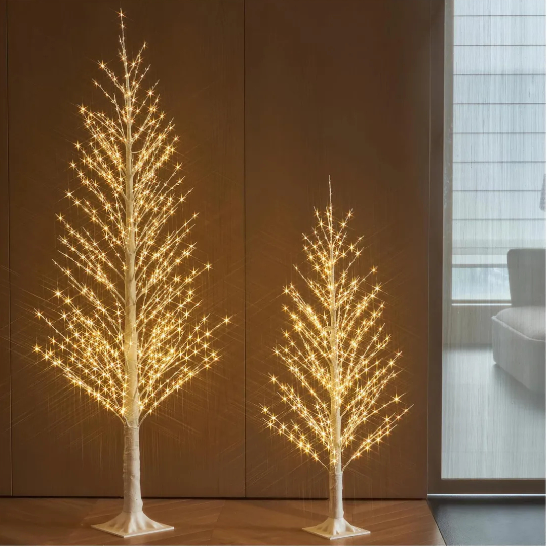 Árvore Iluminada Birch LED – Três Tamanhos • Decore com Luz, Charme e Sofisticação
