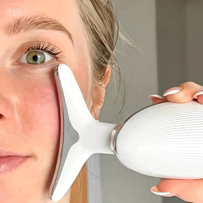 Massageador Facial com Fototerapia Anti-Rugas - GlowUp
