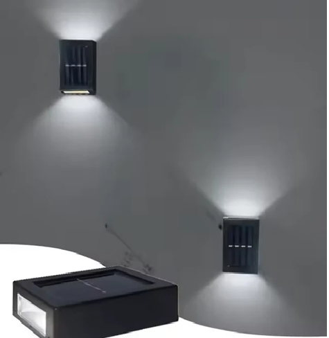 LED Luminária Solar Parede Iluminação Externa