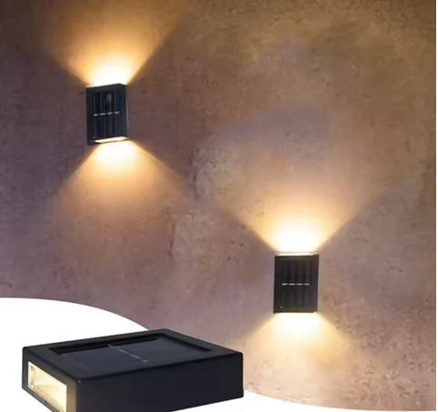 LED Luminária Solar Parede Iluminação Externa